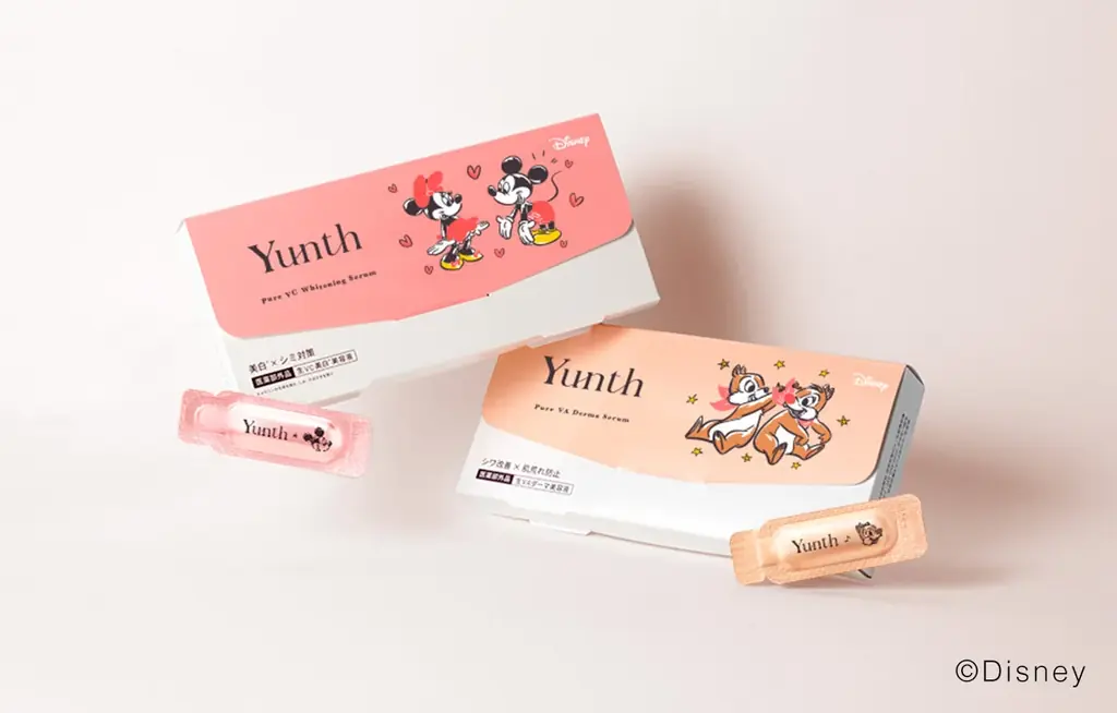 10月3日発売｜Yunth×ディズニー限定パッケージ美容液が登場
