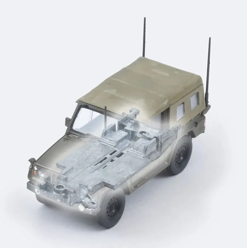 “手のひらサイズの兵器廠”１／６４スケール　ミリタリーモデル　新ブランド「ＡＲＳＥＮＩＡ６４(アーセニア・シックス・フォー)」シリーズがデビュー！２０２６年２月発売予定 画像 6