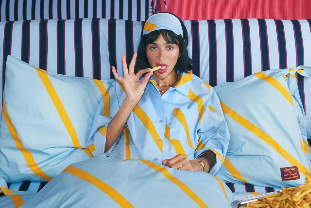 [マリメッコ]レイラ・ゴハーが手がけるベッドルームアイテムの新しいカプセルコレクション「Laila Gohar for Marimekko」が登場。 画像 1