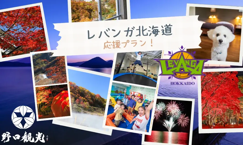 ＜宿泊は11/30まで＞どうみん限定！レバンガ北海道応援プラン販売中！ 画像 1