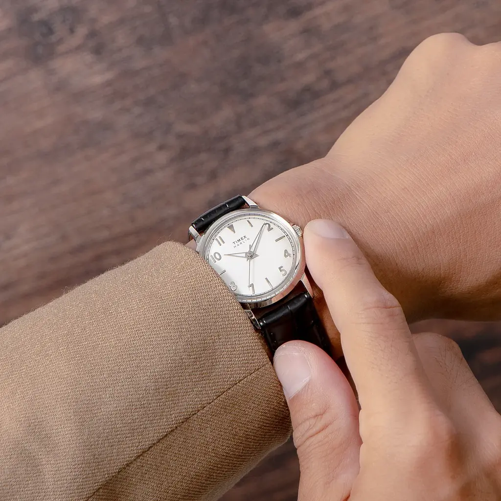 TIMEX＜タイメックス＞、1950年代のフォルムの最新時計『Marlin Quartz 34mm』を発売。 画像 10