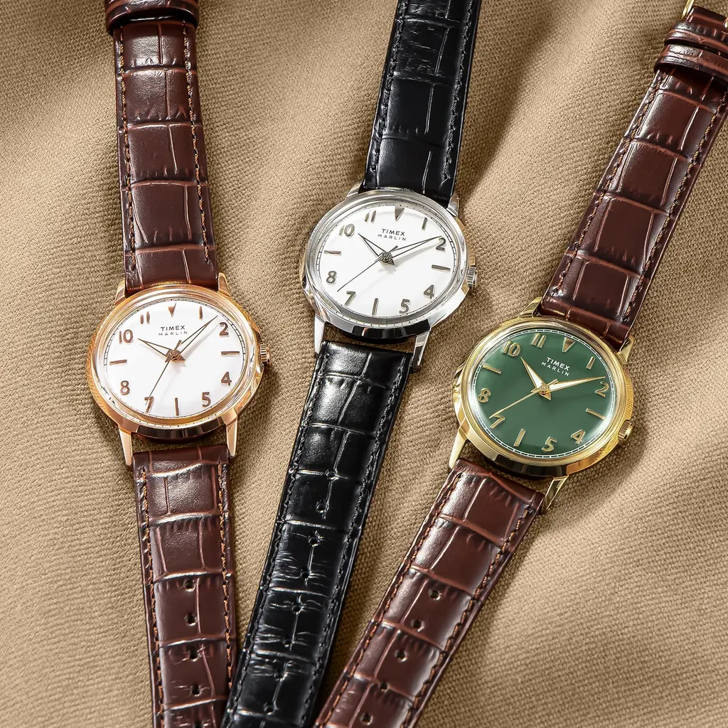 TIMEX＜タイメックス＞、1950年代のフォルムの最新時計『Marlin Quartz 34mm』を発売。 画像 2