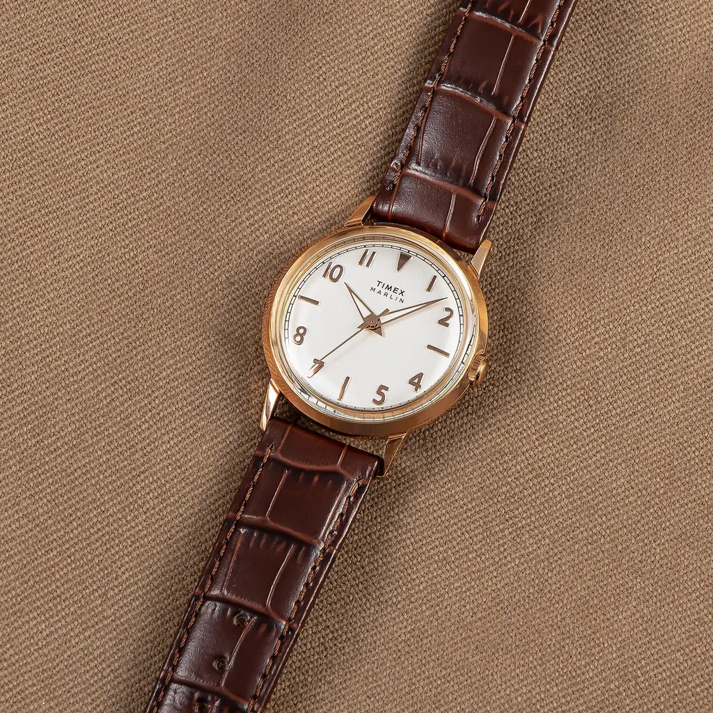 TIMEX＜タイメックス＞、1950年代のフォルムの最新時計『Marlin Quartz 34mm』を発売。 画像 25