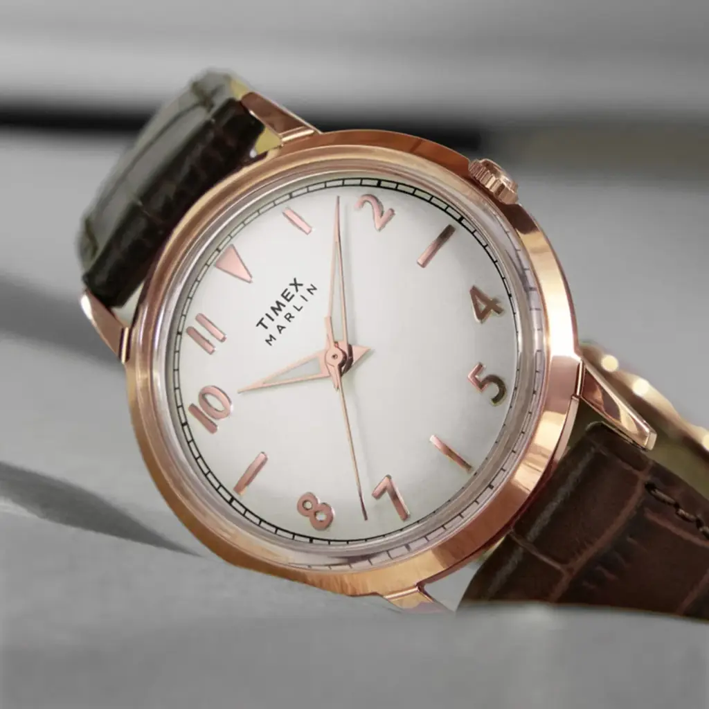 TIMEX＜タイメックス＞、1950年代のフォルムの最新時計『Marlin Quartz 34mm』を発売。 画像 3