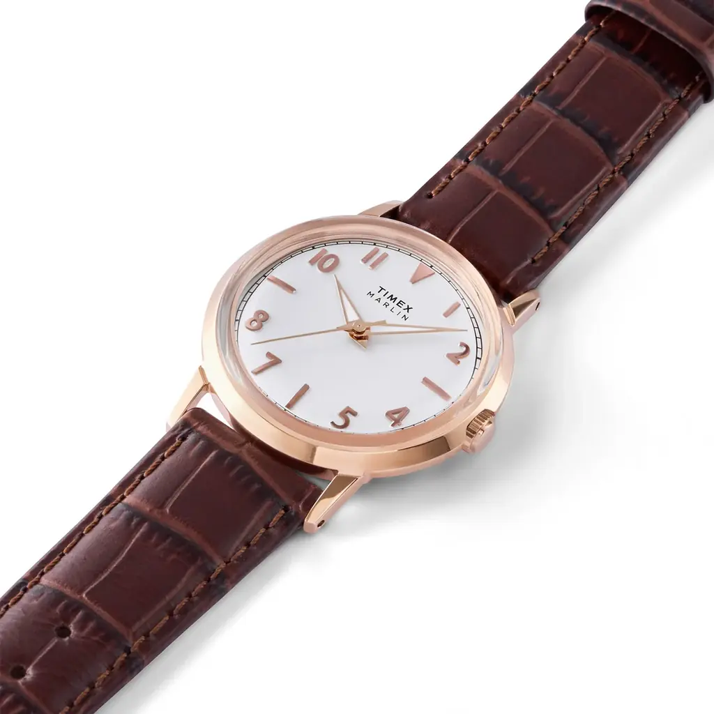 TIMEX＜タイメックス＞、1950年代のフォルムの最新時計『Marlin Quartz 34mm』を発売。 画像 5