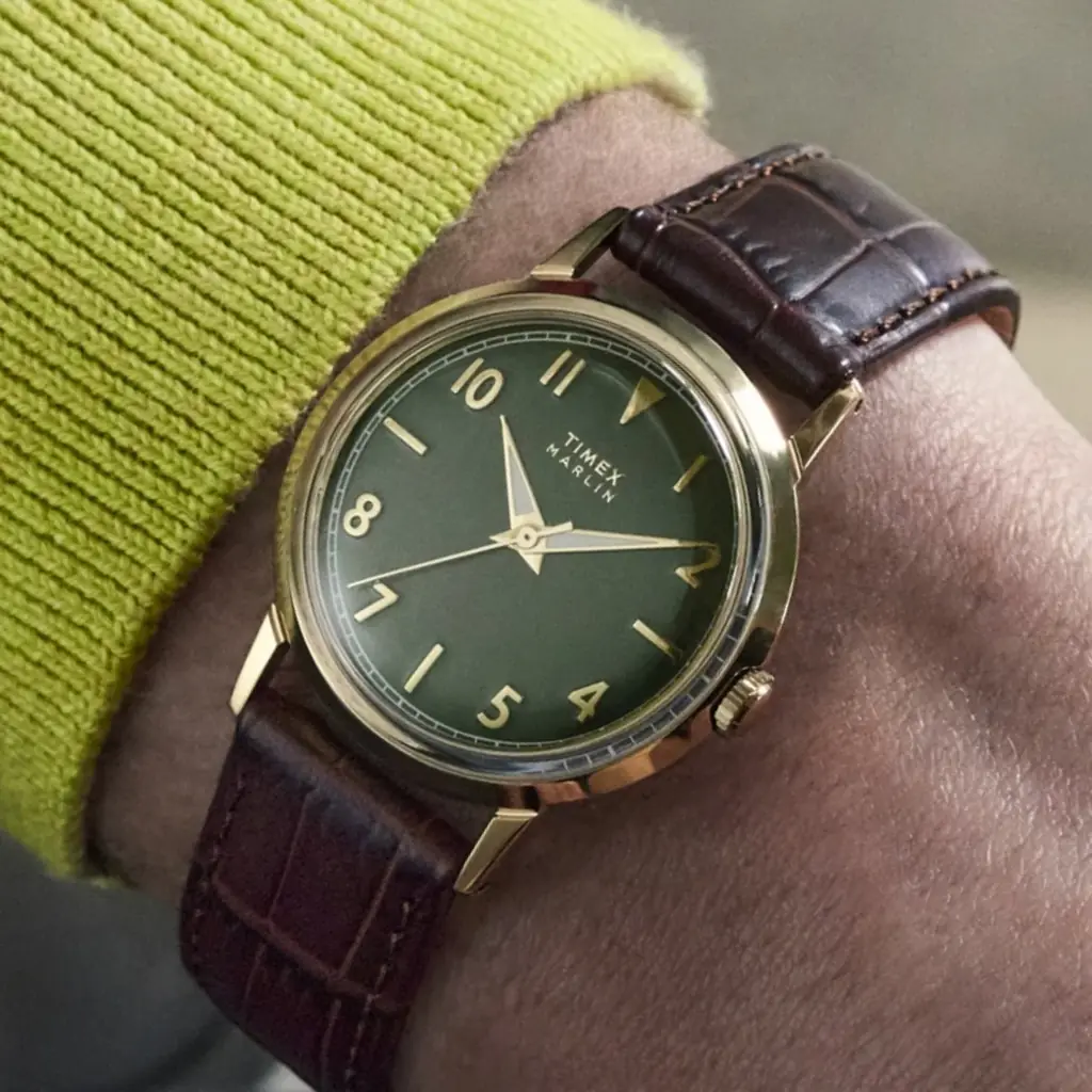 TIMEX＜タイメックス＞、1950年代のフォルムの最新時計『Marlin Quartz 34mm』を発売。 画像 9