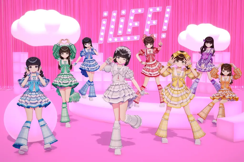 人気アイドルグループ「iLiFE!」がバーチャル化し、スペシャルゲストとして出演決定！バーチャルアイドルフェス「Life Like a Live! 10」9月15日チケット発売！ 画像 3