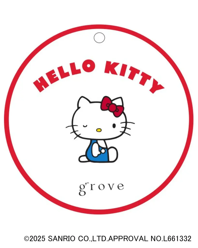 【grove】大人女子に大人気！70年代レトロデザインのハローキティコラボアイテムを9月23日（火・祝）より発売 画像 2