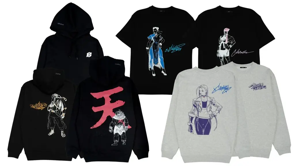 【TGS2025/GRAPHT】『ストリートファイター6×GRAPHT』モニターマスコットやアパレルが新登場 物販ブースにて先行販売 画像 14