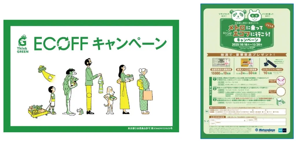 9月17日開始 東京メトロ×松坂屋上野の参加ガイド