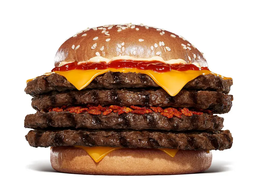 チケット即完売のバーガーキング®人気イベント『ワンパウンダーチャレンジ2025』第2弾開催！ビーフ4枚の旨辛な超大型バーガー「インフェルノ」が食べたい放題！過去最多全国50店舗へ拡大！奈良県で初開催！ 画像 6