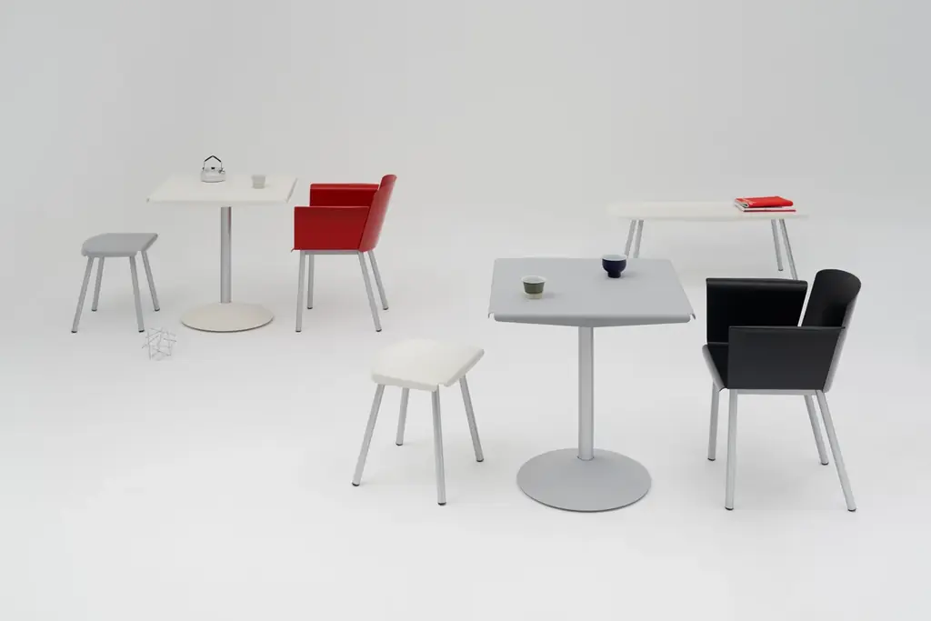 日本ベネックス、KUO DUO（クオデュオ）デザインによるアルミの軽やかさと職人技が融合した家具コレクション「HIKOU （ヒコウ）」を発表 画像 1