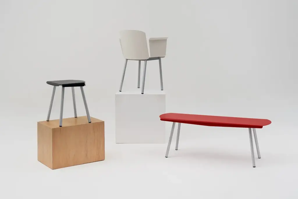 日本ベネックス、KUO DUO（クオデュオ）デザインによるアルミの軽やかさと職人技が融合した家具コレクション「HIKOU （ヒコウ）」を発表 画像 7