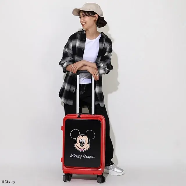 ここでしか買えない！別注デザインの「ディズニーキャラクター キャリーケース」がBABYDOLLで本日より先行予約開始 画像 2