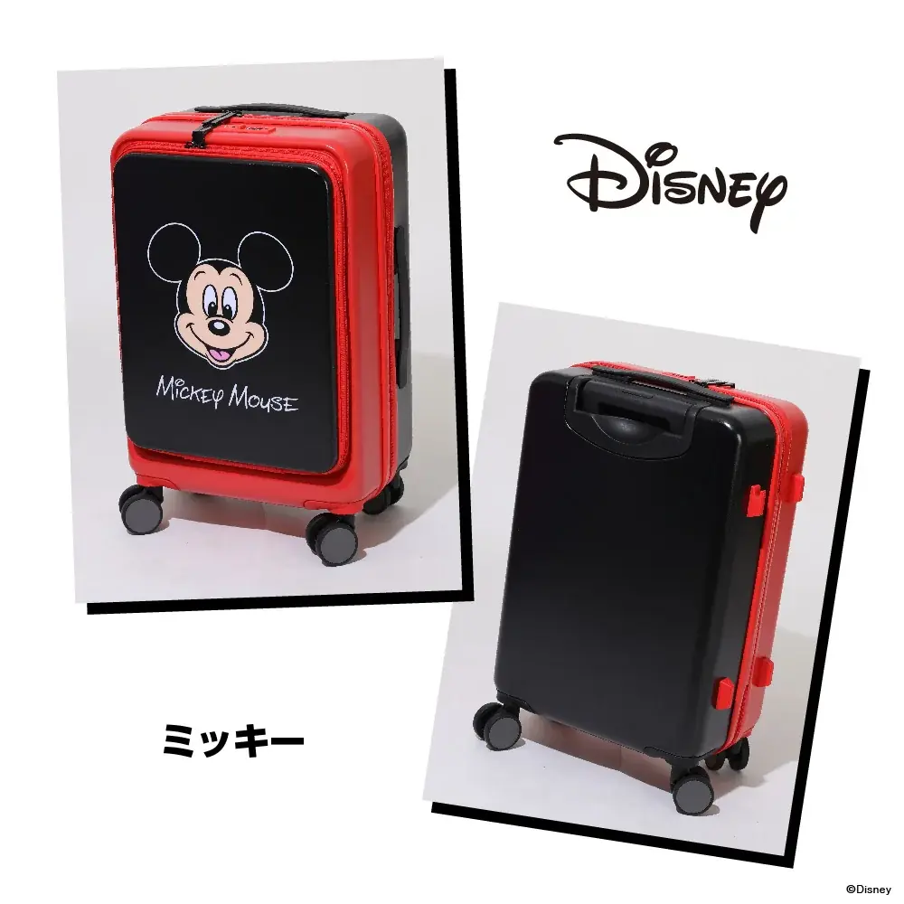 ここでしか買えない！別注デザインの「ディズニーキャラクター キャリーケース」がBABYDOLLで本日より先行予約開始 画像 4