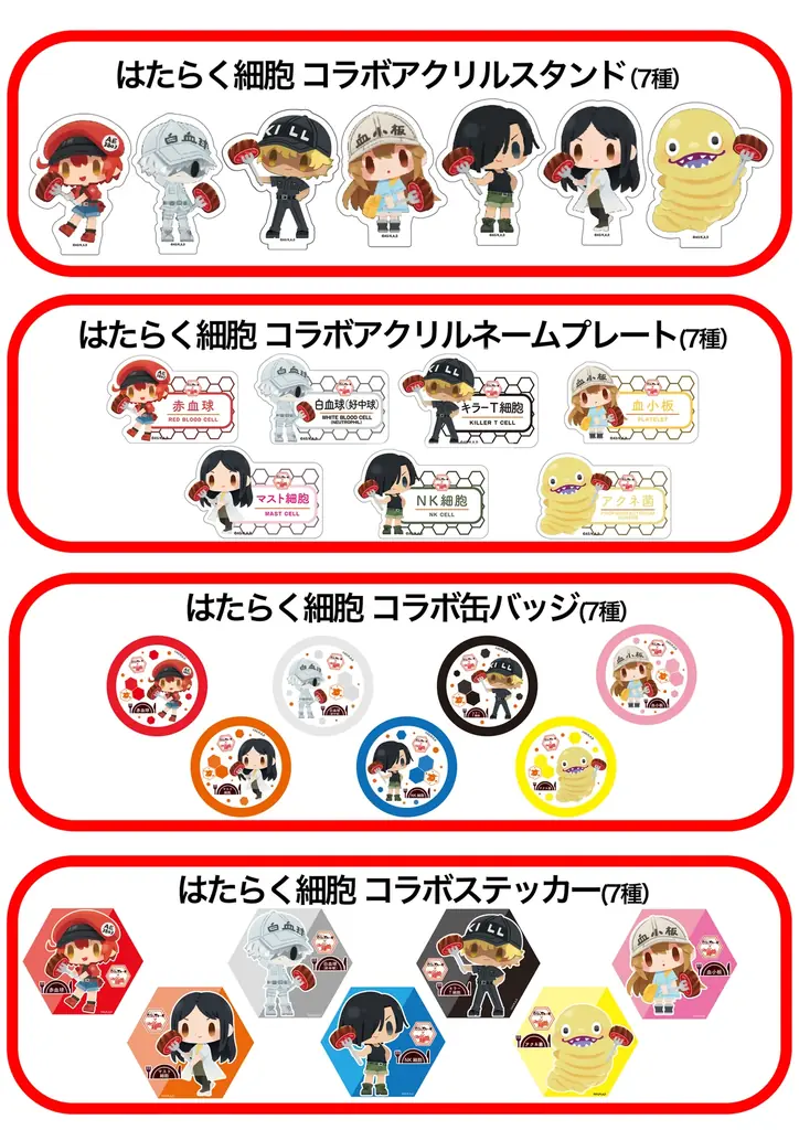 【コラボカフェ】やっぱりステーキとTVアニメ『はたらく細胞』とコラボ開始ここでしか味わえないメニュー&描き起こしイラストのグッズが期間限定で登場! 画像 6