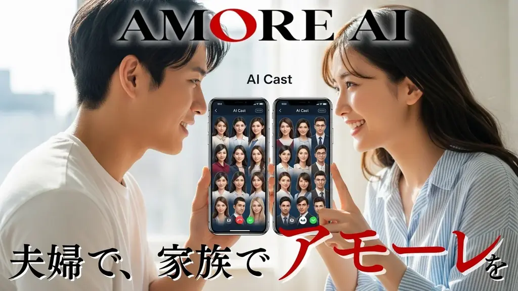 11月スタート予定のAMORE AI 家族・カップル体験募集