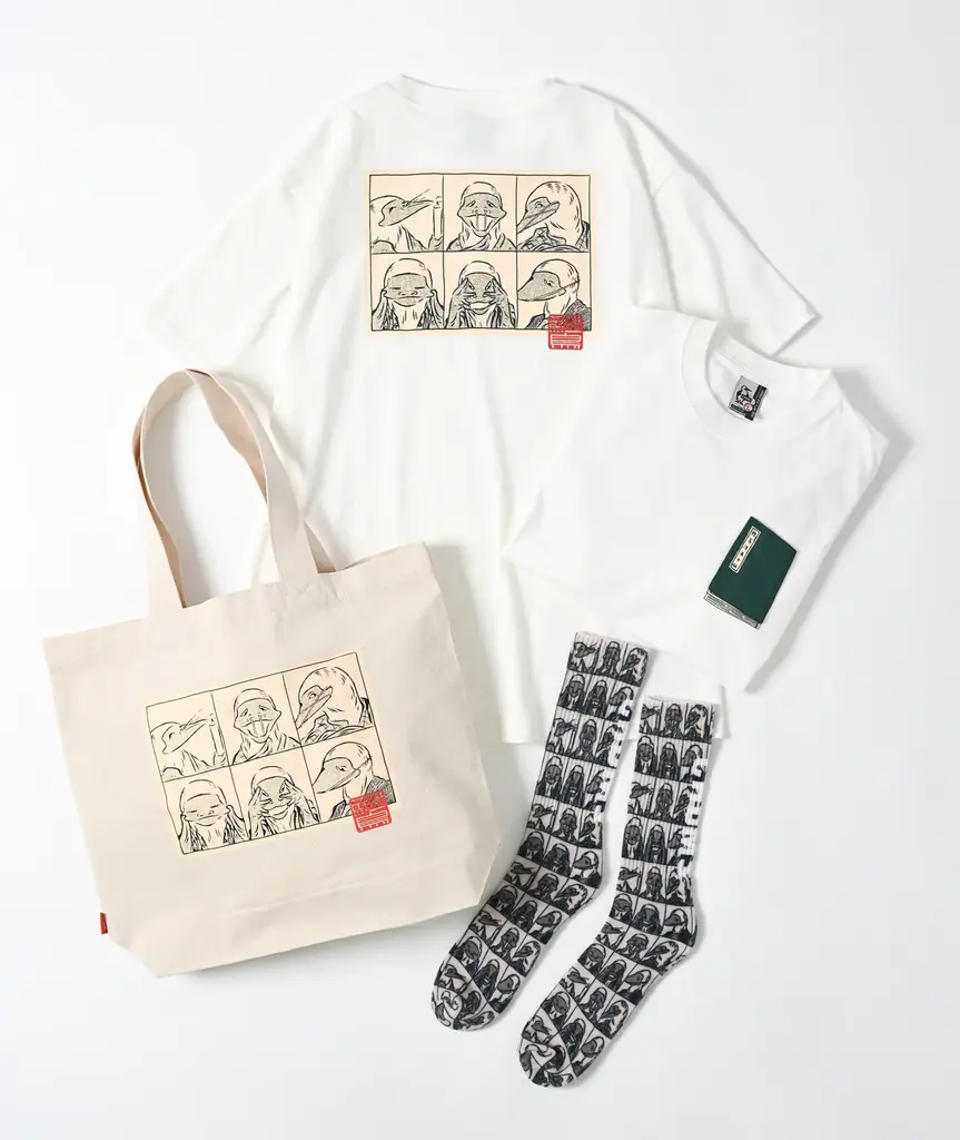 「マンガ」と「アニメ」の原点は北斎 【HOKUSAI－ぜんぶ、北斎のしわざでした。展】での　『CHUMS×葛飾北斎スペシャルコラボ』 画像 8