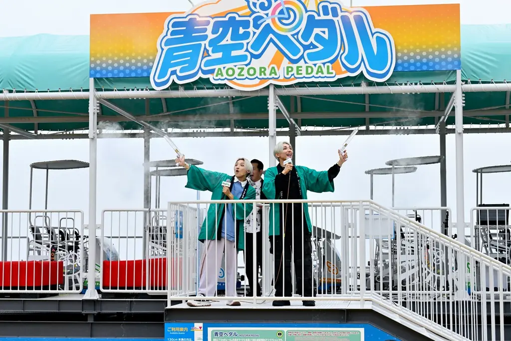 【神奈川県・さがみ湖MORI MORI】標高370ｍの天空サイクル「青空ペダル」本日9月13日(土)オープン！イベントに高尾颯斗さん、高尾楓弥さんの“高尾兄弟”が登場 画像 2