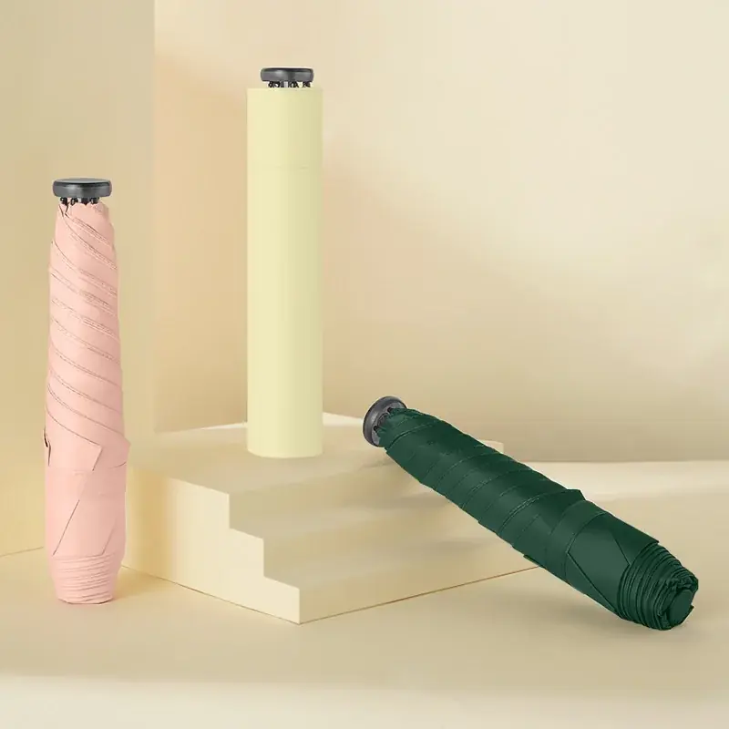 490円/個　激安　中国工場から直販晴雨兼用折りたたみ傘　スマホより軽い超軽量傘　スマホより軽い超軽量傘 画像 1