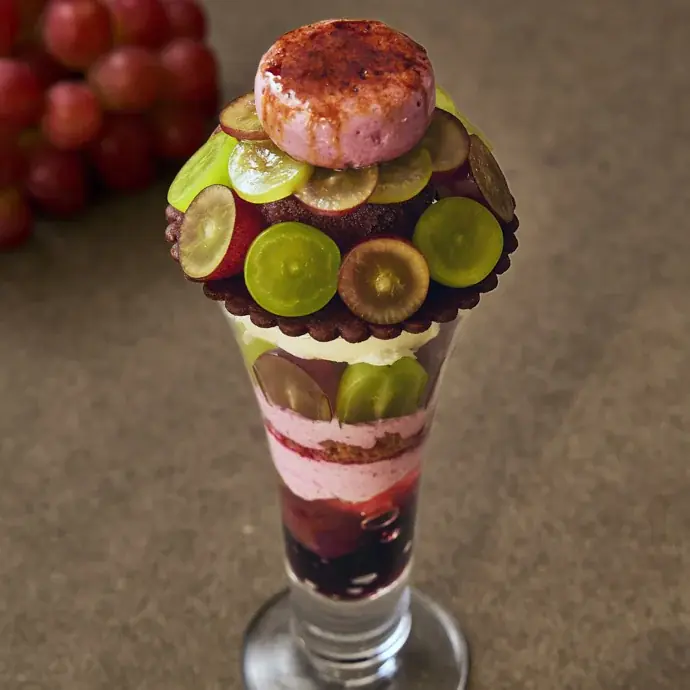 【渋谷・NEW LIGHTに秋のスイーツコレクションが登場】葡萄・無花果・栗で彩る2種のパフェとケーキを9月16日（火）より期間限定販売スタート 画像 1