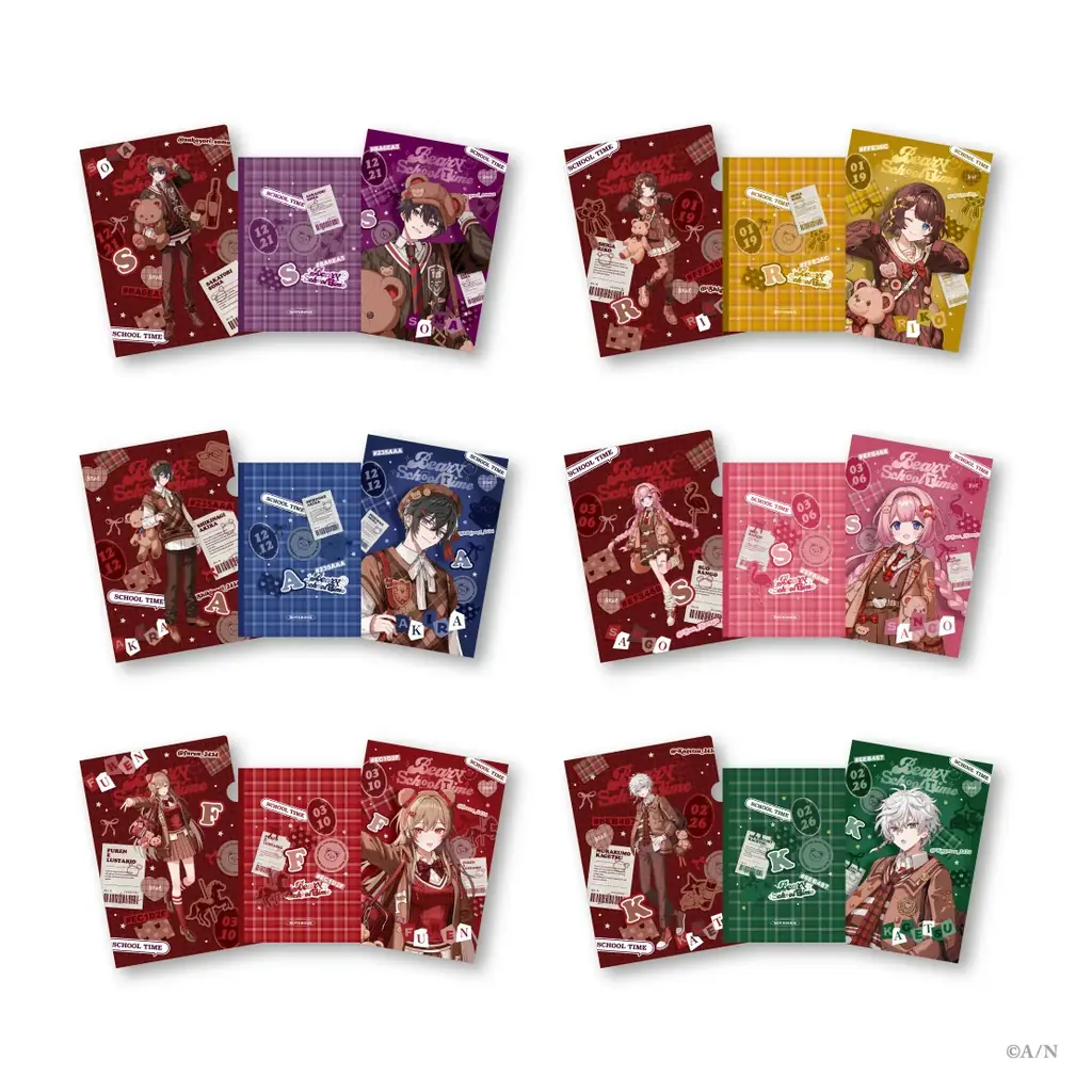 にじさんじから「Beary School Time」グッズの販売が決定！2025年9月19日(金)12時から販売開始！ 画像 5