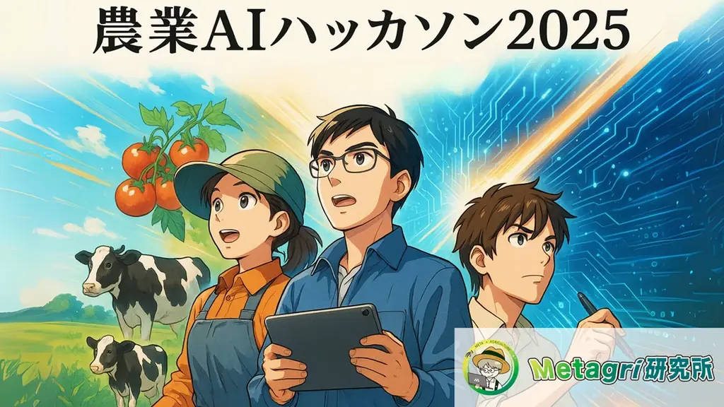 農業のリアルな課題をAIで解決！「農業AIハッカソン2025」で生まれたプロトタイプが早くも社会実装へ 画像 2
