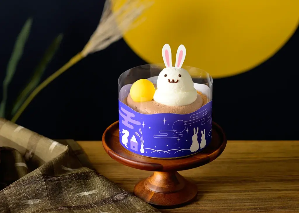 【銀座コージーコーナー】十五夜に食べたい、うさぎのお月見シフォンケーキ♪9月19日から期間限定で登場 画像 1