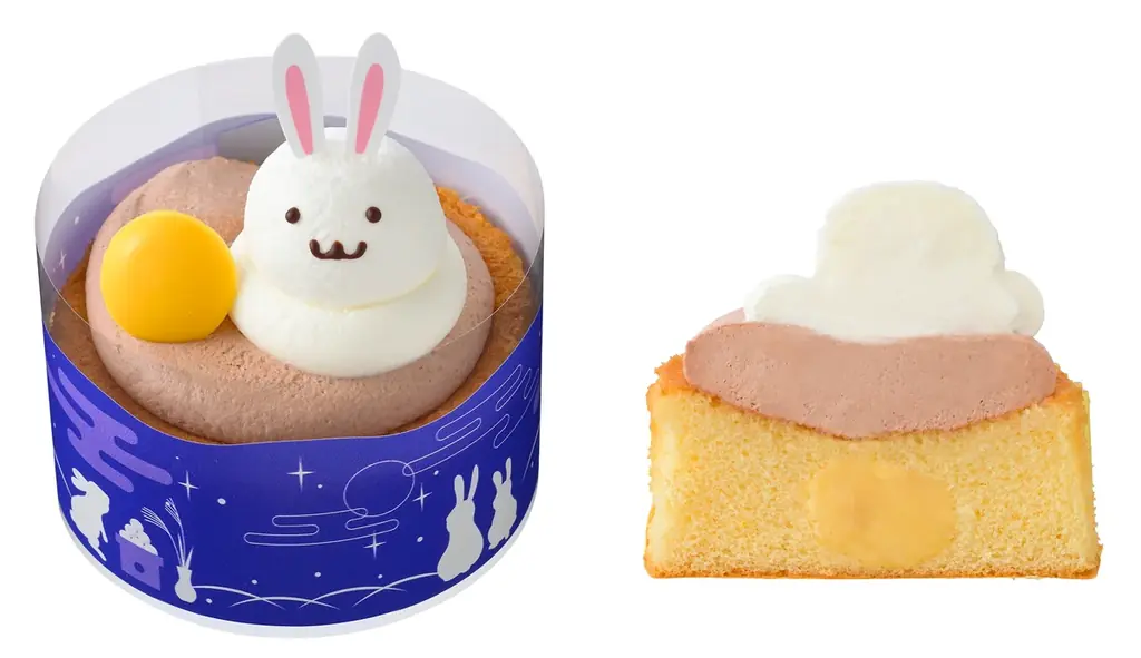 【銀座コージーコーナー】十五夜に食べたい、うさぎのお月見シフォンケーキ♪9月19日から期間限定で登場 画像 2