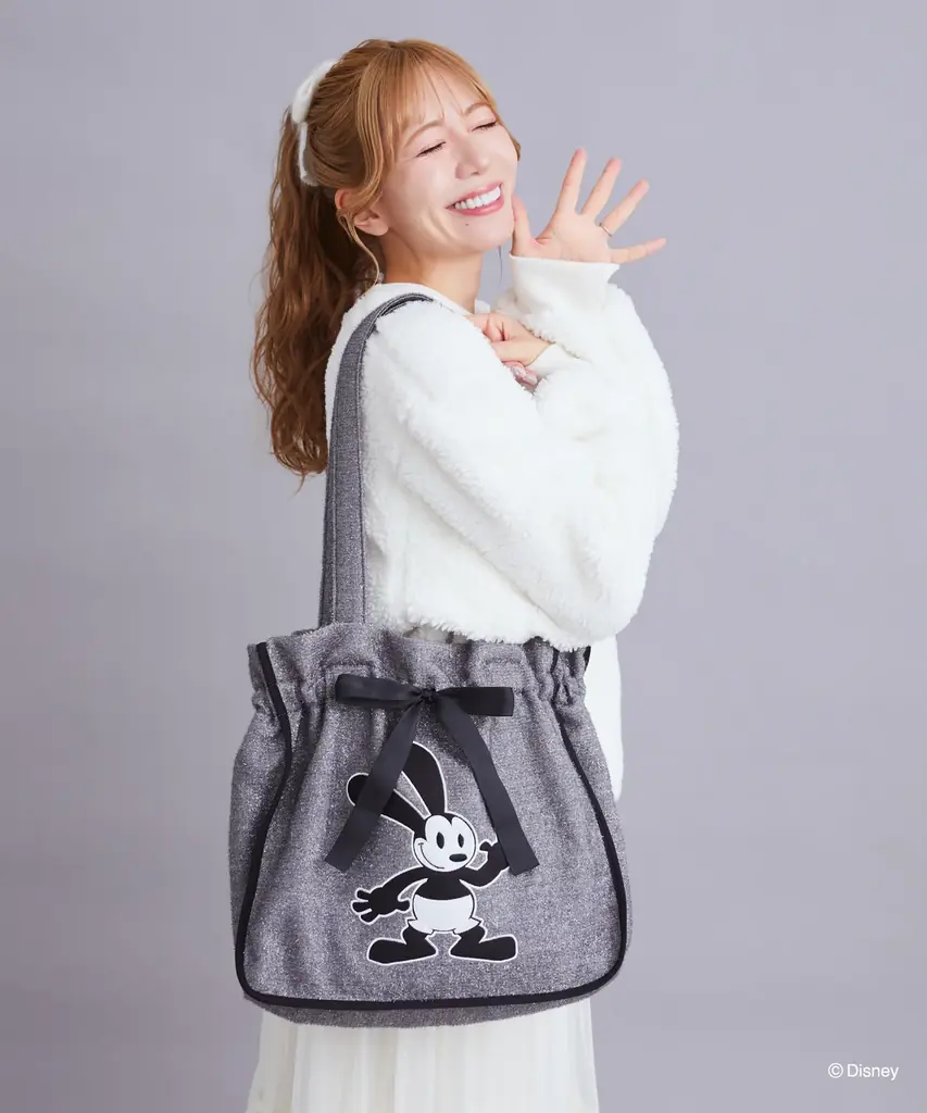 【Areeam】Disney Collectionより「オズワルド」が初登場！モノトーンな世界観をAreeamらしく表現したアイテムを9月19日(金)に発売 画像 6