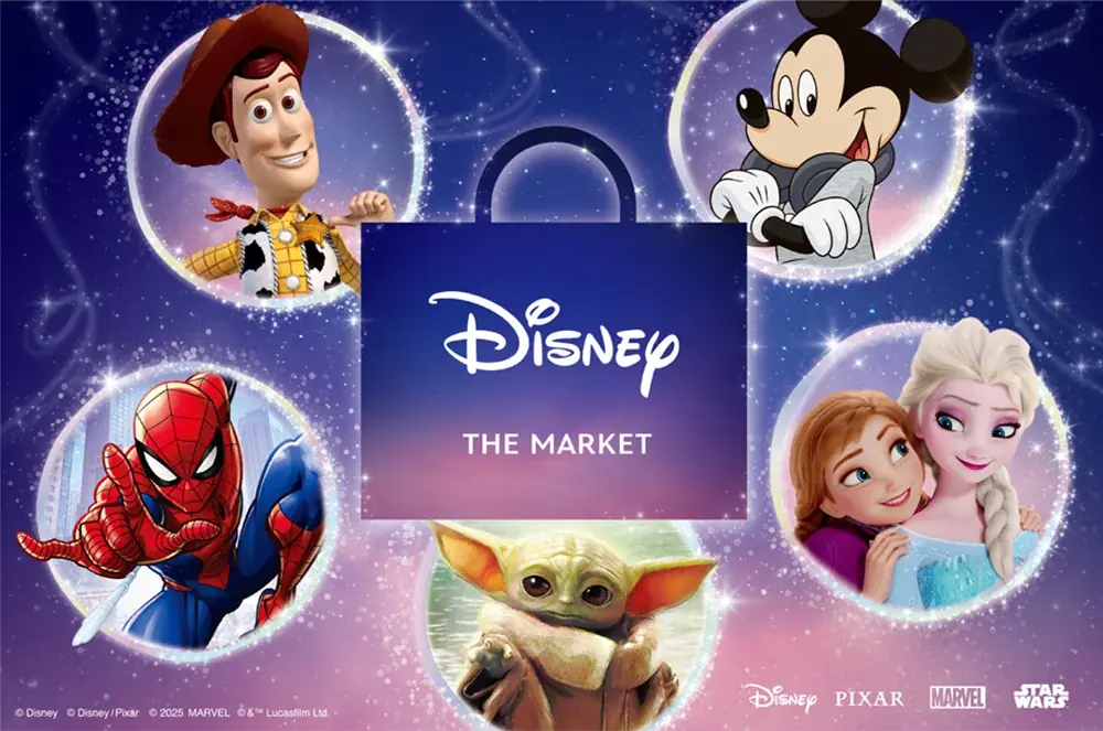 笑顔と幸せ溢れるディズニー最大級のショッピングイベント「Disney THE MARKET」が今年もジェイアール京都伊勢丹にやって来る！ 画像 1