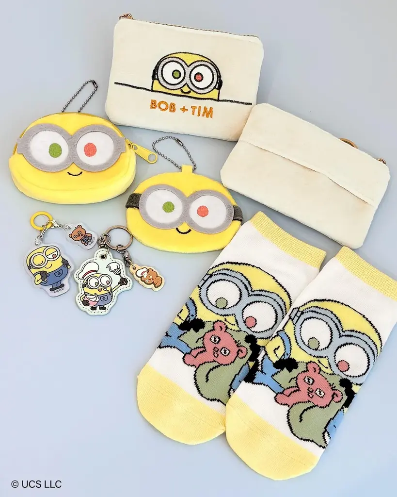 『怪盗グルー／ミニオンズ』シリーズの大人気キャラクター「Bob+Tim(ボブアンドティム)」×サンキューマートのコラボレーション雑貨が新登場！10月中旬より発売 画像 4