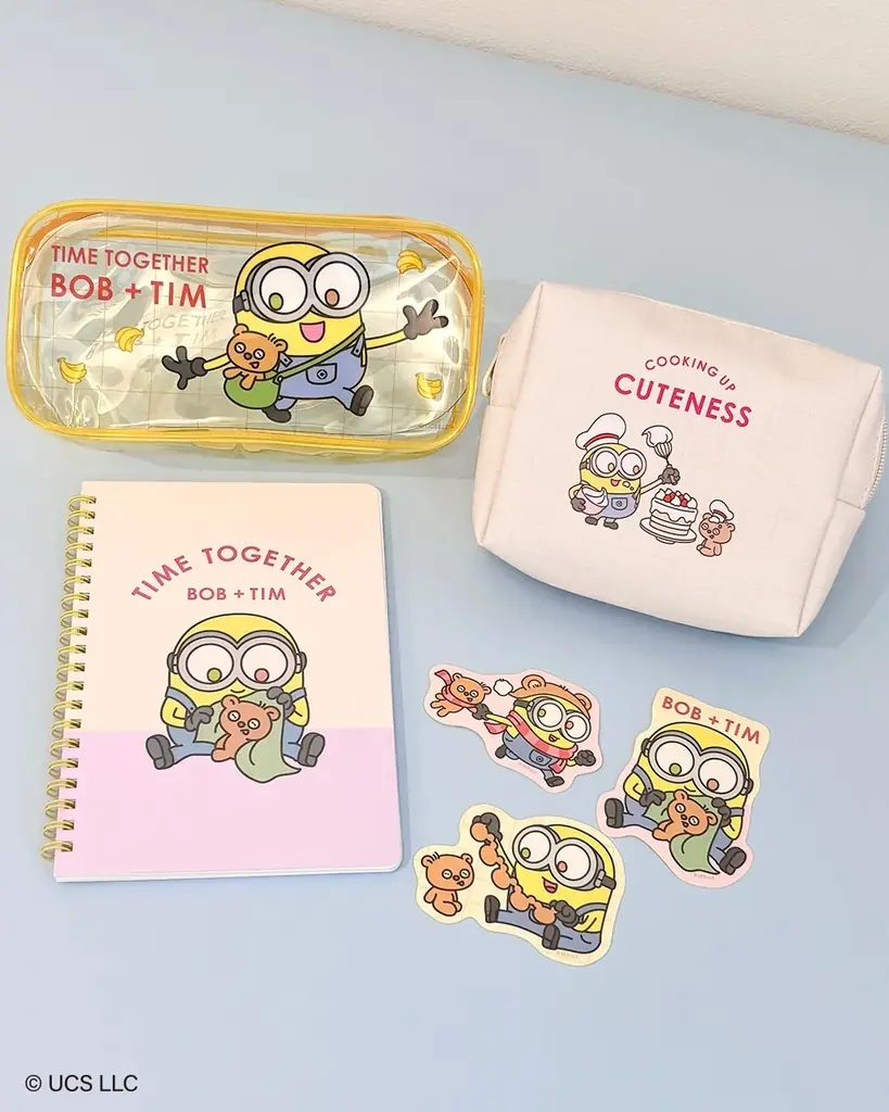 『怪盗グルー／ミニオンズ』シリーズの大人気キャラクター「Bob+Tim(ボブアンドティム)」×サンキューマートのコラボレーション雑貨が新登場！10月中旬より発売 画像 5