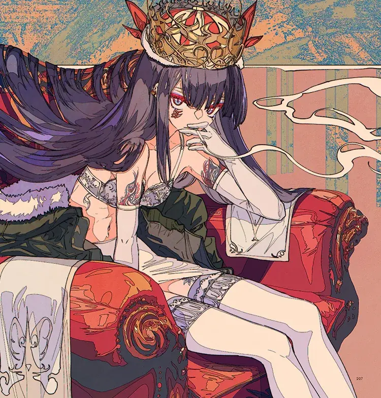 イラストレーター・焦茶の軌跡をおさめた待望の作品集が10月に発売！秘蔵のスケッチ集付き数量限定の特別版も『Reproduction 焦茶作品集』 画像 4
