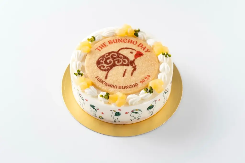 ことりカフェ×ふろしき文鳥の限定ケーキ、予約受付中（配送10/23-26）