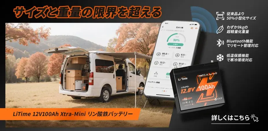 【9/15〜9/26限定・最大60％OFF】LiTimeバッテリー在庫一掃セール開催｜会員様さらに8％OFF 画像 8