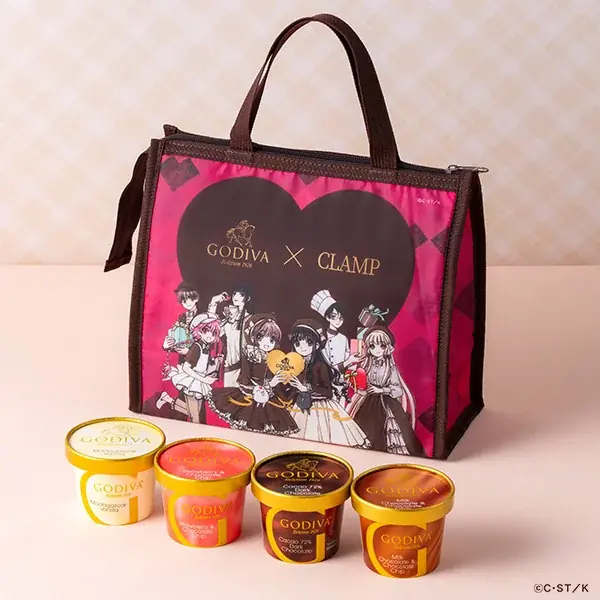 CLAMPとコラボレーションしたコレクションが登場！保冷バッグやタンブラーのセットも発売「ゴディバ×CLAMP コレクション」など4商品販売 画像 17