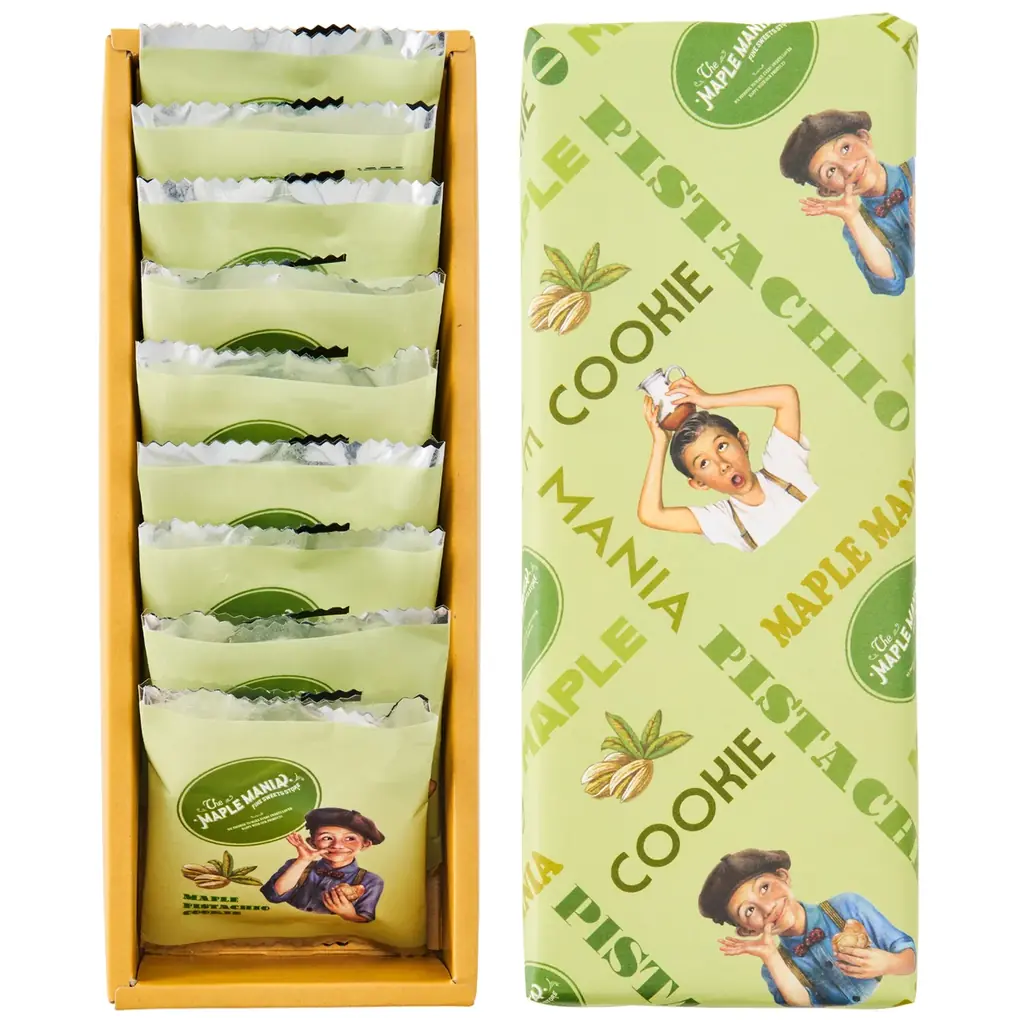 ピスタチオ好きにはたまらない一品。リピート多数の「メープルピスタチオクッキー」が【ザ・メープルマニア】より期間限定で好評発売中！ 画像 2