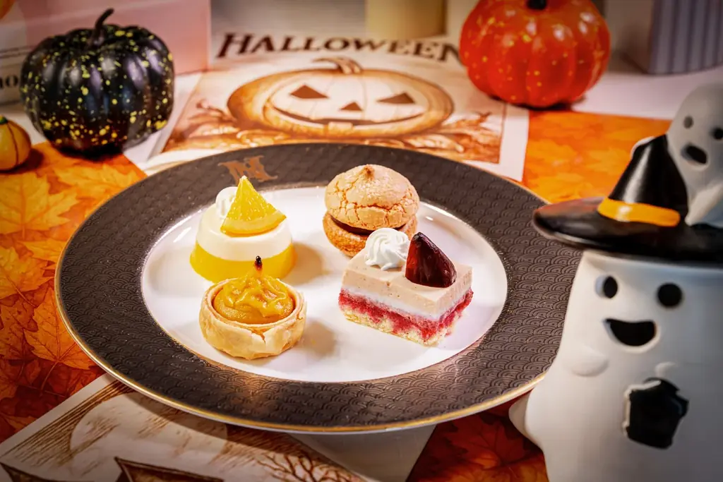 【奈良ホテル】ハロウィンと秋の味覚が融合!山添村の和紅茶とのペアリングで心ほどける秋の午後 期間限定「奈良ホテルハロウィンアフタヌーンティー」発売 画像 5