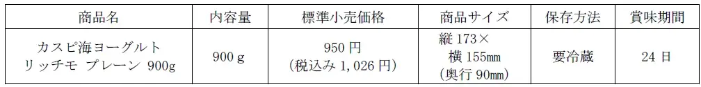 もっちり新食感＆リッチなミルク感が楽しめる！「カスピ海ヨーグルト　リッチモ　プレーン　900g」2025年9月25日（木）より新発売 画像 2