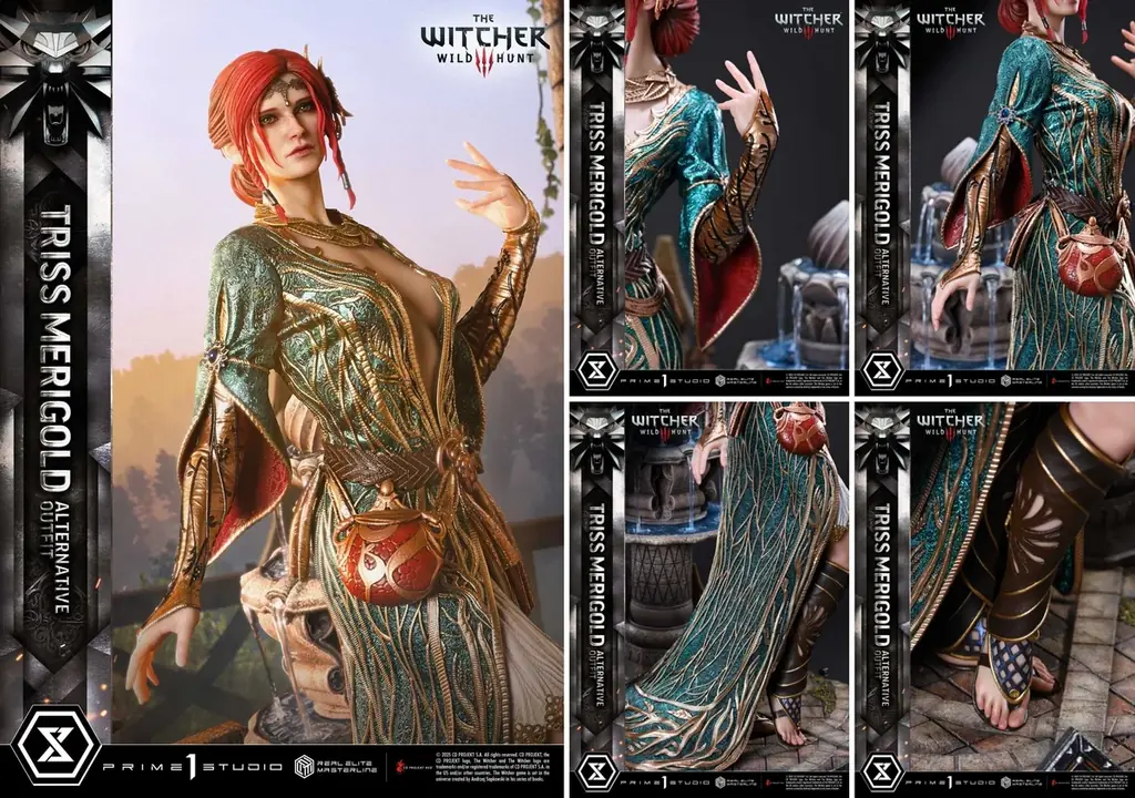 『ウィッチャー3 ワイルドハント』より、「トリス」をDLCの衣装姿で立体化 画像 7