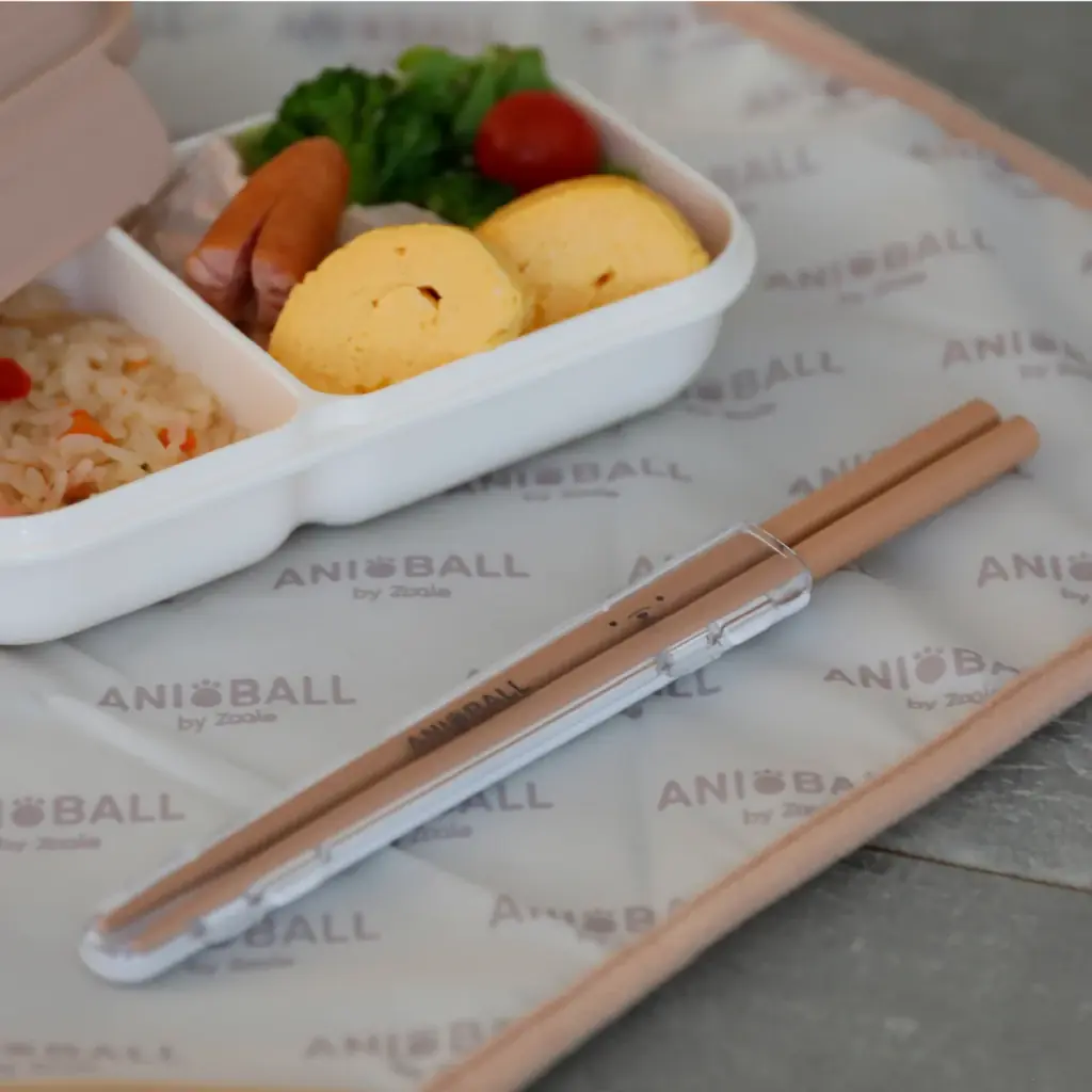 【新商品】お弁当時間が楽しみになる。アニボールの抗菌箸 画像 1
