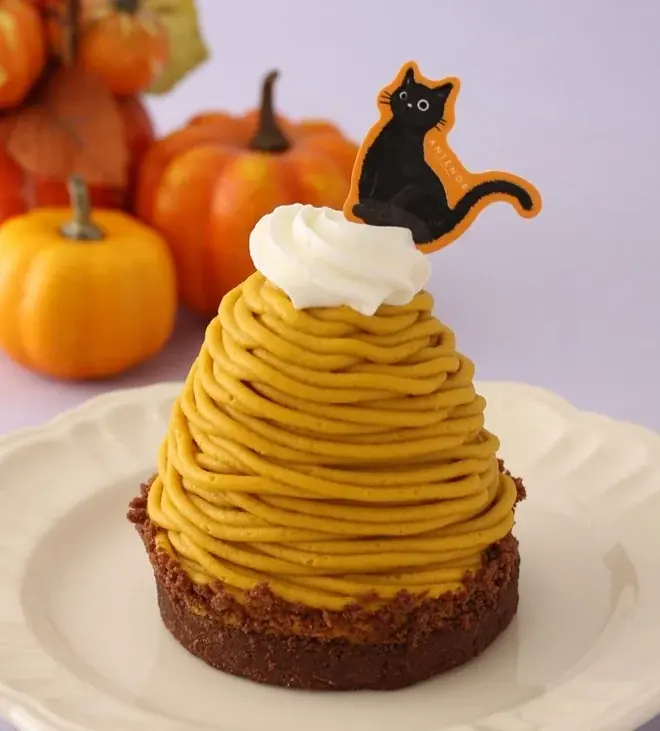 【アンテノール】ハロウィン限定スイーツ！いたずらネコや可愛いおばけと楽しい秋のティータイムを。 画像 6