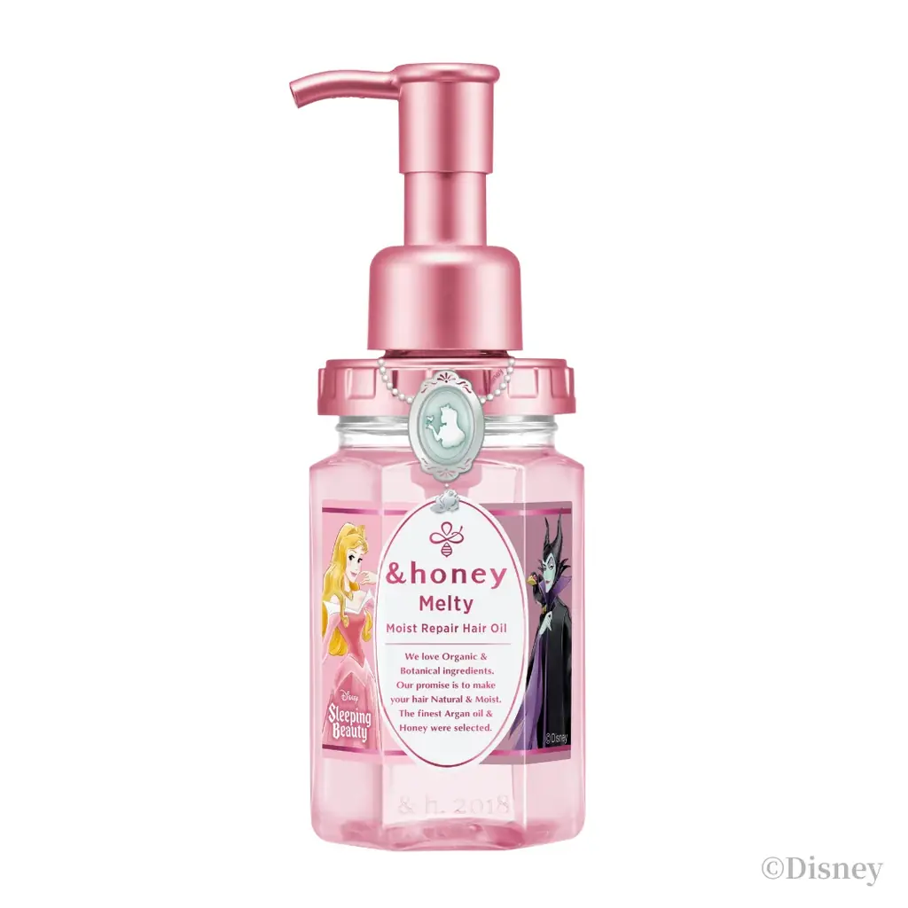 【＆honeyからDisney限定デザインが登場】Deep・Melty・Pixie・Milkyの４種のヘアオイルがディズニープリンセス×ヴィランズデザインとなって登場︕ 画像 4