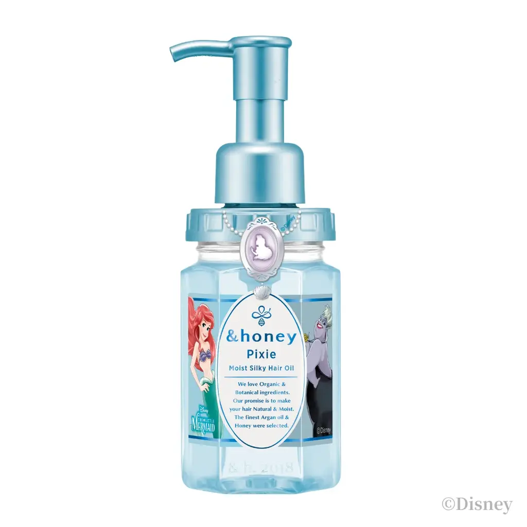 【＆honeyからDisney限定デザインが登場】Deep・Melty・Pixie・Milkyの４種のヘアオイルがディズニープリンセス×ヴィランズデザインとなって登場︕ 画像 5