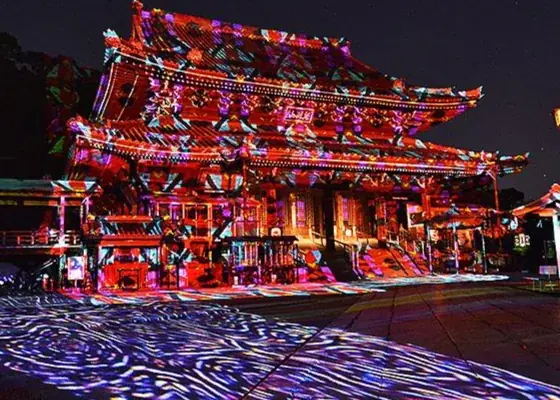 残り1か月！大阪関西万博の夜を彩る幻想的なデジタルアート50年以上の歴史を誇るグルメ杵屋が新たな挑戦 画像 2