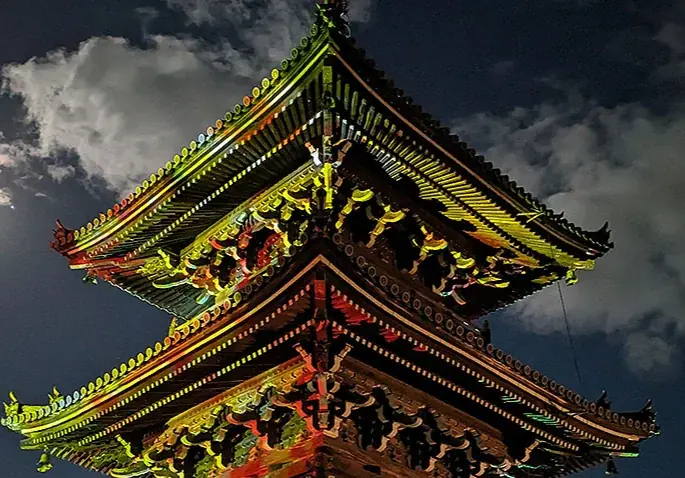 残り1か月！大阪関西万博の夜を彩る幻想的なデジタルアート50年以上の歴史を誇るグルメ杵屋が新たな挑戦 画像 3