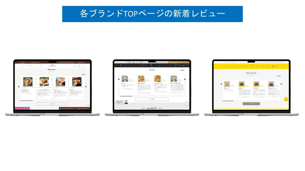 レビュー投稿数の最大化 ＆ マーケ活用を同時に実現！シュゼット公式通販サイト『シュゼットオンラインショップ』にReviCoの提供を開始！ 画像 2