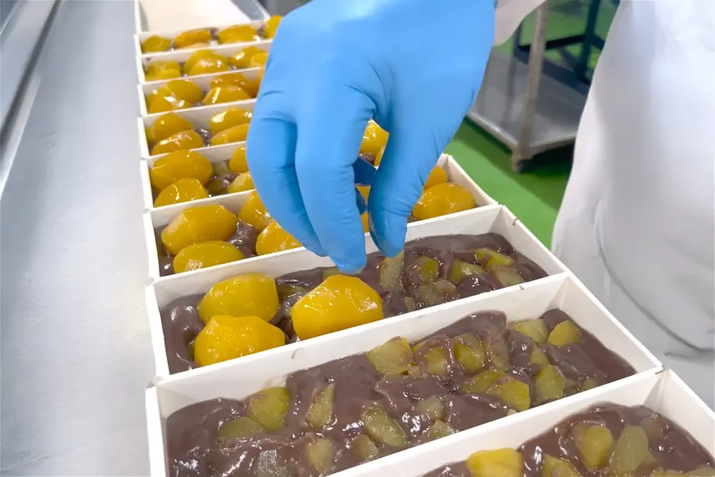 【秋彼岸限定】圧巻の栗ざんまい！蒸篭で蒸し上げる“本物“の味わい「生栗むし羊羹」が今年も登場！ 画像 10