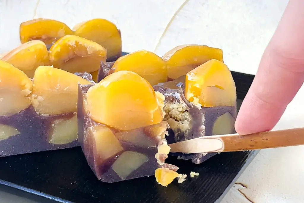 【秋彼岸限定】圧巻の栗ざんまい！蒸篭で蒸し上げる“本物“の味わい「生栗むし羊羹」が今年も登場！ 画像 6